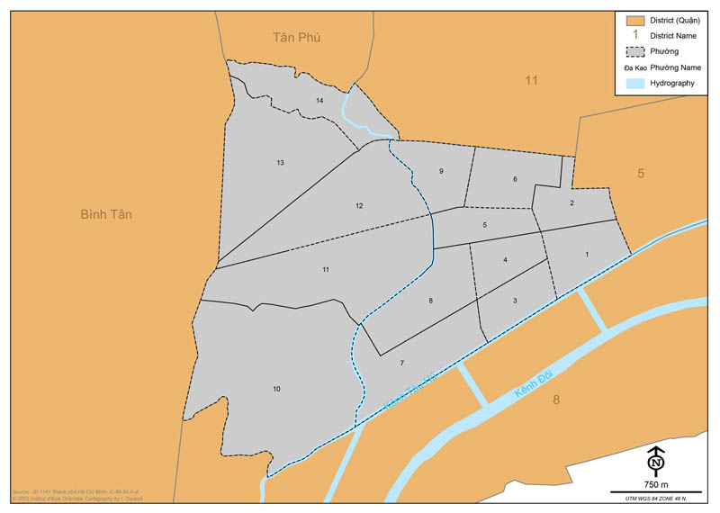 Bản đồ hành chính Quận 6 Hồ Chí Minh